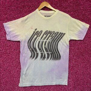 Black Pink x Selena Gomez Ice Cream Colab tiedye Tshirt size medium